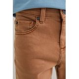 WE Fashion - Denim Short - Oranje - Elastisch - Regular Fit