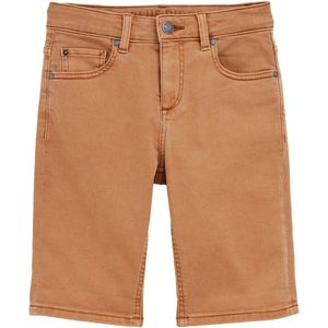 WE Fashion - Denim Short - Oranje - Elastisch - Regular Fit