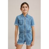 GARCIA - Isabella - Jeans - Blauw - 5-Pocket - Tapered Leg - Hoge Taille