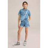 GARCIA - Isabella - Jeans - Blauw - 5-Pocket - Tapered Leg - Hoge Taille