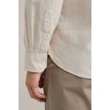 WE Fashion - Zakelijk Overhemd - Lichtbruin - Slim Fit - Lange Mouw