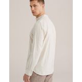 WE Fashion - Overhemd - Ecru - Regular Fit - Lange Mouw