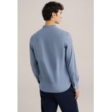 WE Fashion - Overhemd - Katoen/Linnen - Regular Fit - Lange Mouwen - Mao Kraag