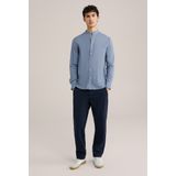 WE Fashion - Overhemd - Katoen/Linnen - Regular Fit - Lange Mouwen - Mao Kraag