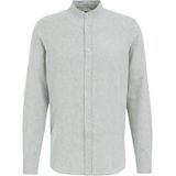 Fundamentals - Overhemd - Mintgroen - Linnenmix - Regular Fit