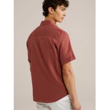 WE Fashion - Regular fit - Polo - Roestbruin - Katoen