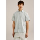WE - Fundamentals - Overhemd - Artichoke Green - Linnen/Katoen