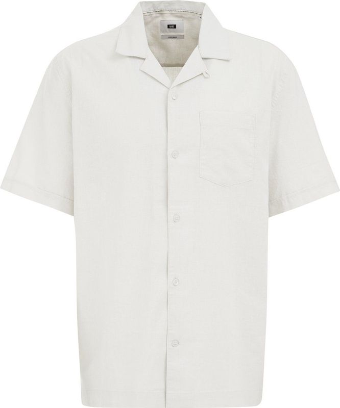 Fundamentals - Overhemd - Ecru - Regular Fit - Linnenmix