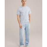 WE Fashion - Regular Fit T-shirt - Heren - Met Print