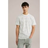 WE Fashion - Heren T-shirt - Wit - Katoen