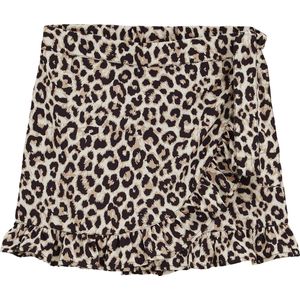 Broek - Dierenprint - Gerecycled Materiaal - Kort/Mini - Regular Fit