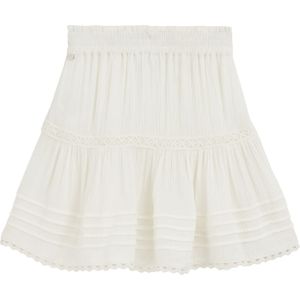 WE Fashion - Meisjes Skort - Gebroken Wit - LENZING™ ECOVERO™ Viscose