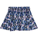 WE Fashion - Skort - Blauw/Zwart/Roze - Polyester