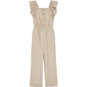 WE Fashion - Jumpsuit - Meisjes - Mouwloos - Viscose - Linnen - Ruches