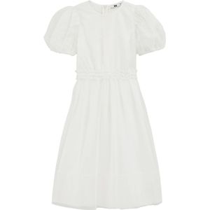 WE Fashion - Tule Jurk - Meisjes - Regular Fit - Ronde Hals