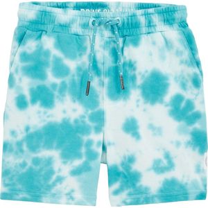 Broek - Sweatstof - Knielengte - Regular - Elastische Taille/Zijzoom - Achterzak - All-over Patroon