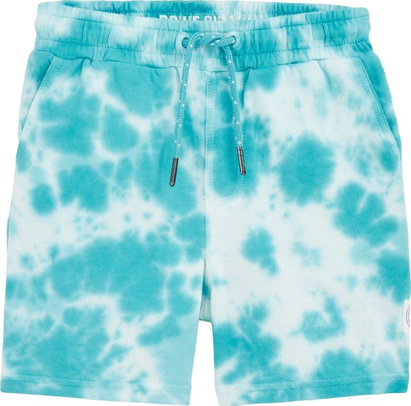 Broek - Sweatstof - Knielengte - Regular - Elastische Taille/Zijzoom - Achterzak - All-over Patroon