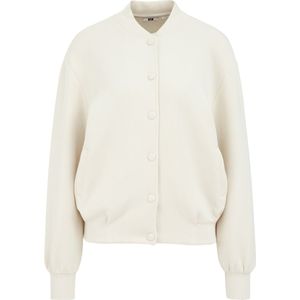 WE Fashion - Bomberjack - Ecru - Damesjas - Lange Mouwlengte