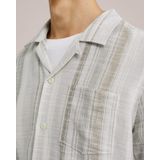 WE Fashion - Regular Fit - Overhemd - Beige - Katoen