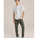 WE Fashion - Regular Fit - Overhemd - Beige - Katoen