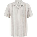 WE Fashion - Regular Fit - Overhemd - Beige - Katoen