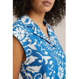 WE Fashion Jurk  kobaltblauw