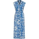 WE Fashion Jurk  kobaltblauw