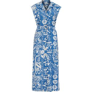 WE Fashion Jurk  kobaltblauw