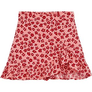 WE Fashion Rok  rosa / rood / wit