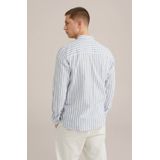 WE Fashion - Regular Fit - Overhemd - Linnenmix