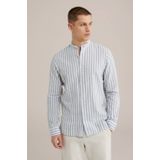 WE Fashion - Regular Fit - Overhemd - Linnenmix