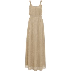 WE Fashion galajurk met lurex goud