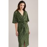 WE Fashion - Midi Jurk - Dames - Met Pailletten