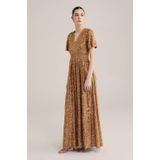 WE Fashion - Maxi Jurk - Pailletten - Dames