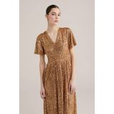 WE Fashion - Maxi Jurk - Pailletten - Dames