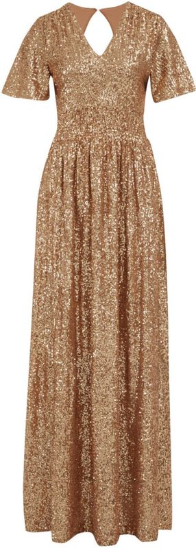 WE Fashion - Maxi Jurk - Pailletten - Dames