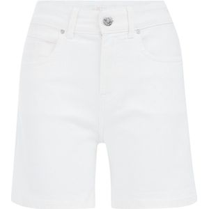 Blue Ridge - Dames Denim short - Regular fit - Wit - Katoen - Maat: 27