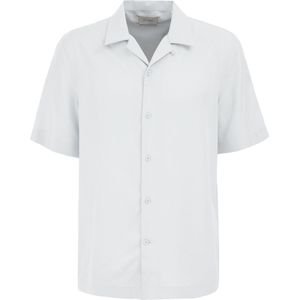 Van Gils - Heren Regular fit shirt - Regular fit - IJsblauw - Tencel - Maat: XS
