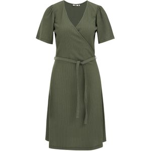 WE Fashion Zomerjurk  olijfgroen