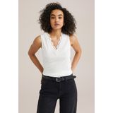 Quiksilver - T-shirt - Wit - Korte Mouwen - Logo Ev Mini - Katoen