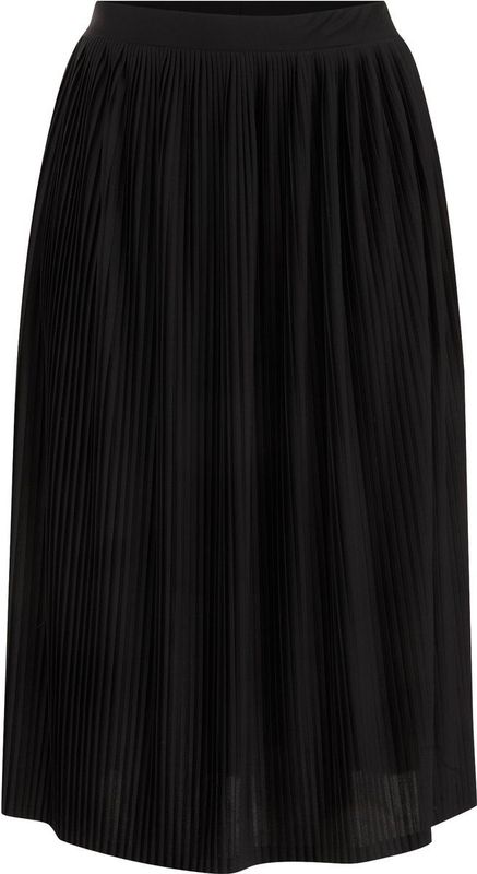 WE Fashion Dames Midi-plissérok - Curve