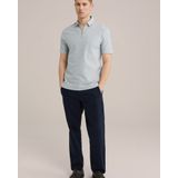 WE Fashion Shirt  duifblauw / lichtgrijs