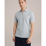 WE Fashion Shirt  duifblauw / lichtgrijs