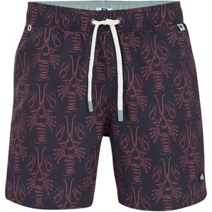 WE Fashion Heren regular fit zwembroek met print