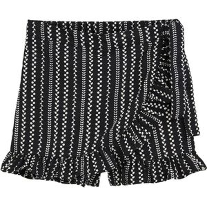 WE Fashion - Skorts - Polyester - Kleur - Ruches - Striksluiting