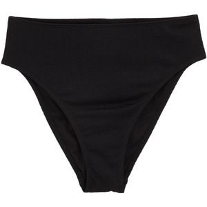 WE Fashion - High Waist Bikinibroekje - Zwart