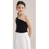 Shirttop - Ribstructuur - Multicolor - Regular Fit