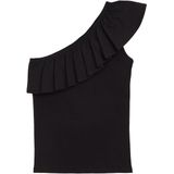 WE Fashion - Meisjes Top - Mouwloos - Stretchkatoen - Ruches