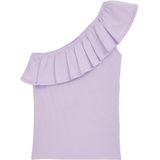 WE Fashion - T-shirt - Roze - Katoen met Elastaan