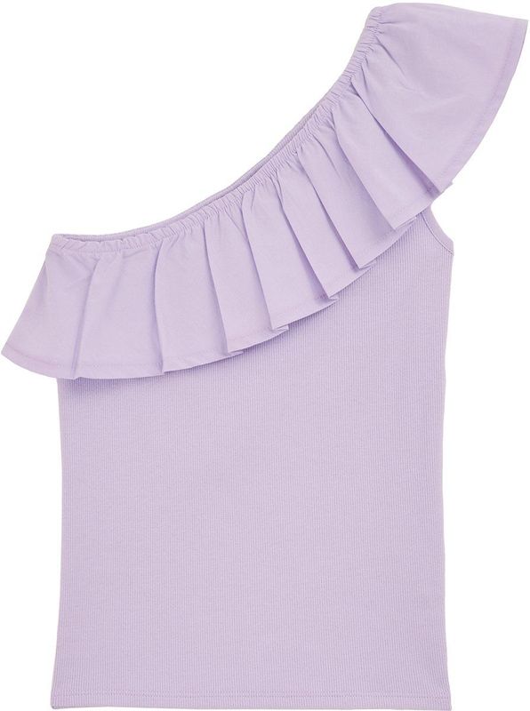 WE Fashion - T-shirt - Roze - Katoen met Elastaan